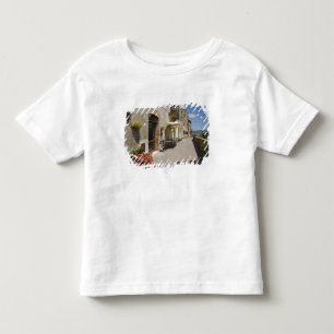 イタリア、トスカーナ、ピエンツァ。外周歩道 トドラーTシャツ