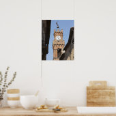 イタリア。トスカーナ。ピエンツァ。2 ポスター (キッチン)