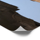 イタリア。トスカーナ。ピエンツァ。2 ポスター (角)