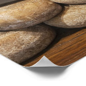 イタリア。トスカーナ。ピエンツァ。3 ポスター (角)