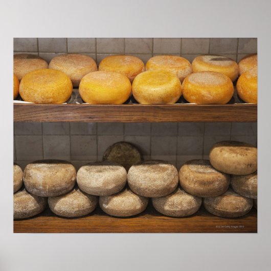 イタリア。トスカーナ。ピエンツァ。3 ポスター (正面)