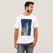 イタリア、トスカーナ、ピサ、ミラクルズ広場 Tシャツ (正面フル)