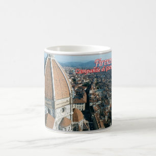 イタリア – トスカーナ – フィレンツェ – ジョットズベルタワー – コーヒーマグカップ