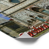 イタリア – トスカーナ – フィレンツェ –  ポスター (角)