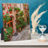 イタリア、トスカーナ フォトプラーク (側面)