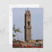 イタリア。トスカーナ。モンタルチーノ ポストカード (正面/裏面)