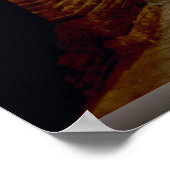 イタリア,トスカーナ,モンテプルチアーノのワインセラー ポスター (角)