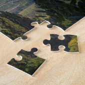イタリア、トスカーナ、モンテプルチアーノ。のビュー ジグソーパズル (側面)