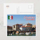 イタリア – トスカーナ – Livorno - Il Pontino - ポストカード (正面/裏面)