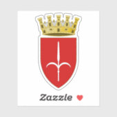 イタリア，トリエステの紋章 シール (シート)