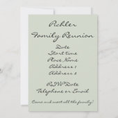 イタリア，トレンティノ-アルトアディジェ，アルコ3世 招待状 (裏面)