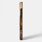 イタリア トロペーアの日の入り iPhoneケース (左側面)