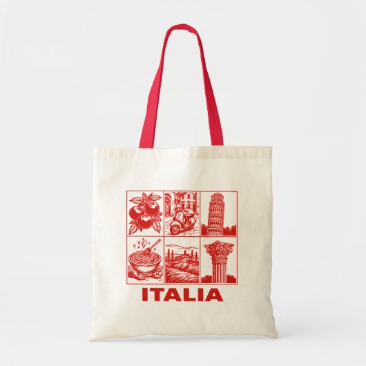 イタリア トートバッグ (正面)