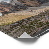 イタリア，ドロミテス，ラバレドの3つの峰 ポスター (角)