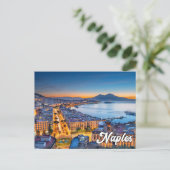 イタリア,ナポリからこんにちは ポストカード (スタンド正面)
