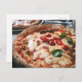 イタリア ナポリタン ピザ ポストカード (正面/裏面)
