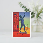 イタリア,ナポリ,ポンペイの彫刻と芸術 ポストカード (スタンド正面)