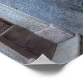 イタリア，ナローシティ通り ポスター (角)