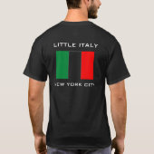 イタリア-ニューヨークシティ Tシャツ (裏面)