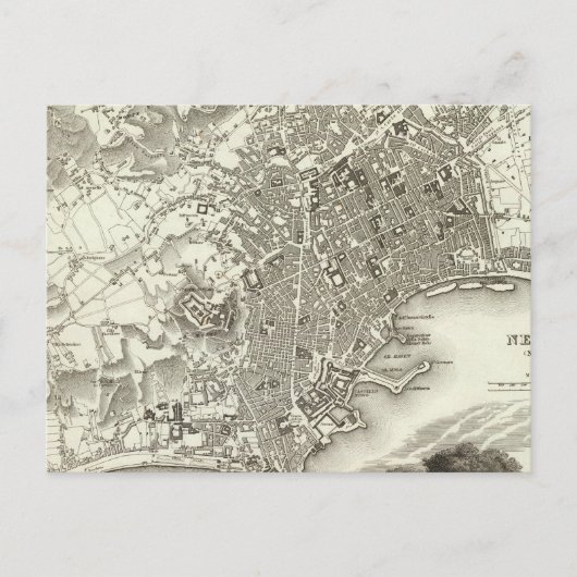 イタリア，ネープル ポストカード (正面)