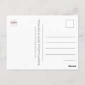 イタリア – バシリカタ – マテーラのサシ –  ポストカード (裏面)