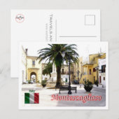 イタリア – バシリカタ – モンテスカッリオソ –  ポストカード (正面/裏面)