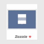 イタリア，バジリカタ国旗 シール (シート)