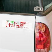 イタリア バンパーステッカー (トラック上)