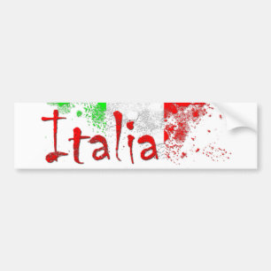 イタリア バンパーステッカー