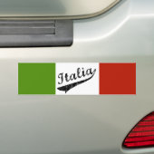 イタリア バンパーステッカー (車上)