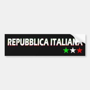イタリア バンパーステッカー