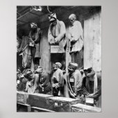 イタリア,パレルモのカタコンブのミイラ ポスター (正面)