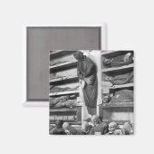 イタリア，パレルモのカタコンベのミイラ マグネット (正面/裏面)