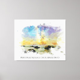 *~イタリア。ビーチスピアジデルカネレAP12 キャンバスプリント