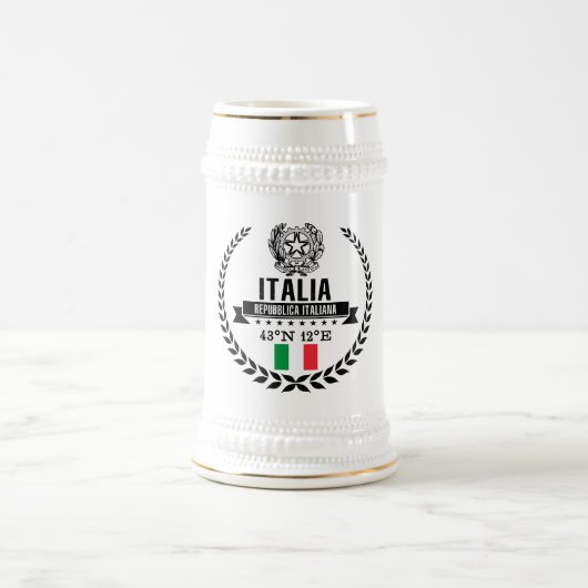 イタリア ビールジョッキ (中央)