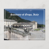 イタリア,ピエモンテ,オロパの聖域 ポストカード (正面)