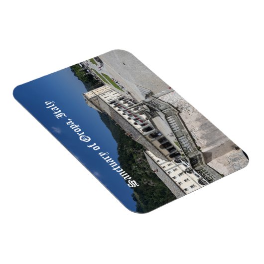 イタリア,ピエモンテ,オロパの聖域 マグネット (右側)