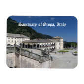 イタリア,ピエモンテ,オロパの聖域 マグネット (横)
