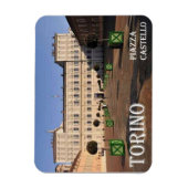 イタリア – ピエモンテ – トリノ – キャッスルスクエア – マグネット (縦)