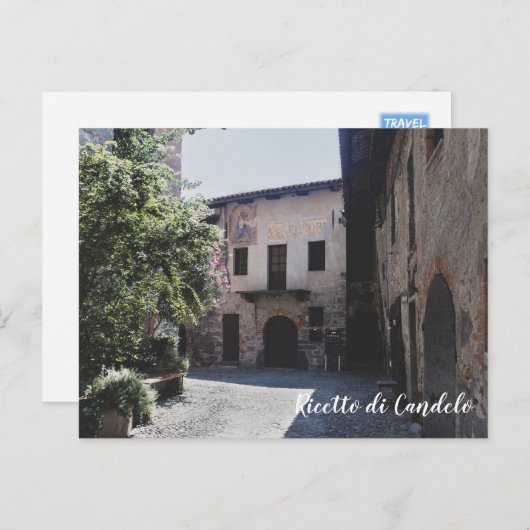 イタリア,ピエモンテ,リケトディカンデロ ポストカード (正面/裏面)