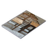 イタリア，ピエンザ，小さな椅子とスツール ノートブック (左側)