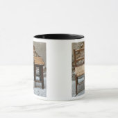 イタリア,ピエンザ,小さな椅子とスツール マグカップ (中央)