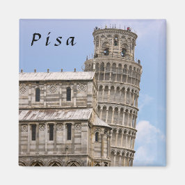 イタリア、ピサのピサの斜塔と大聖堂 マグネット