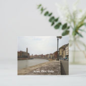 イタリア・ピサ・アルノ ポストカード (スタンド正面)