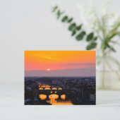 イタリア フィレンツェのサンセット ポストカード (スタンド正面)