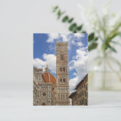 イタリア,フィレンツェのジョットズベルタワー ポストカード (スタンド正面)