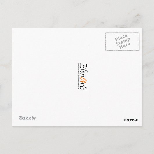 イタリア,フィレンツェのジョットズベルタワー ポストカード (裏面)