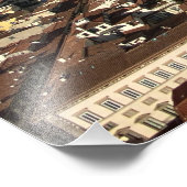 イタリア，フィレンツェのドゥオモの頂上から フォトプリント            (角)