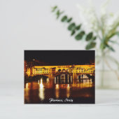 イタリア，フィレンツェのポンテヴェッキオ橋 ポストカード (スタンド正面)