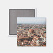 イタリア,フィレンツェの上から マグネット (正面/裏面)